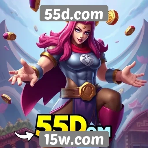 Jogos populares disponíveis no site 55d.com